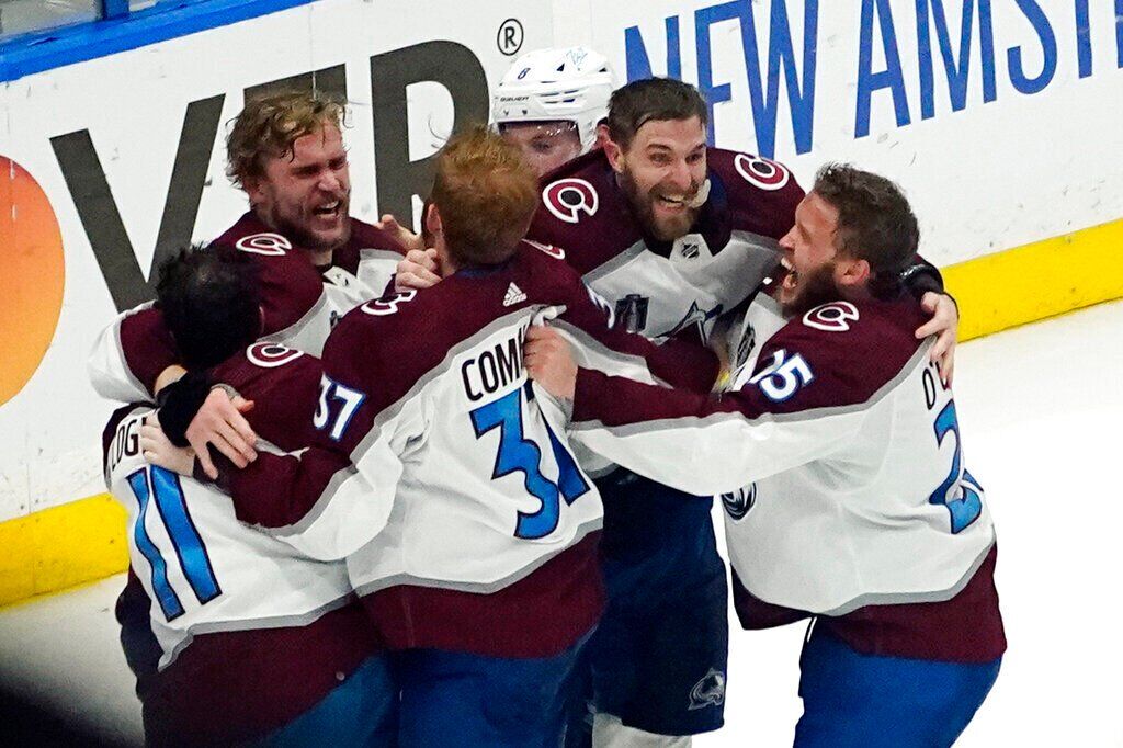 Stanley Cup Avalanche Lightning Hockey